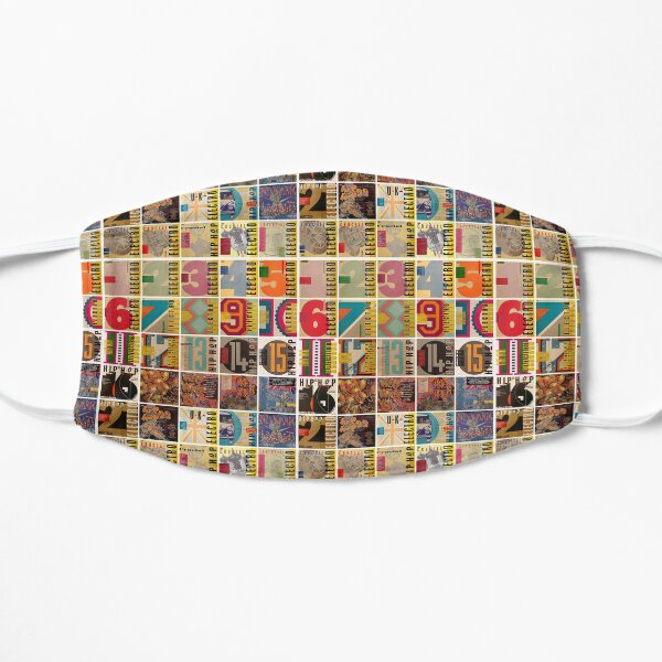 Electro Old School UK Hip Hop Album Covers inspired design Mask