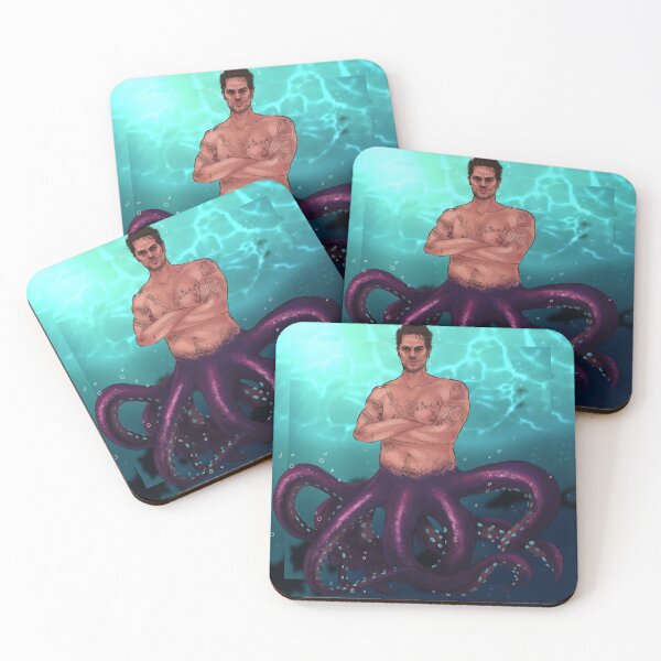 Item preview, Octopus mermaid (Miles) designed and sold by FryingPanties.