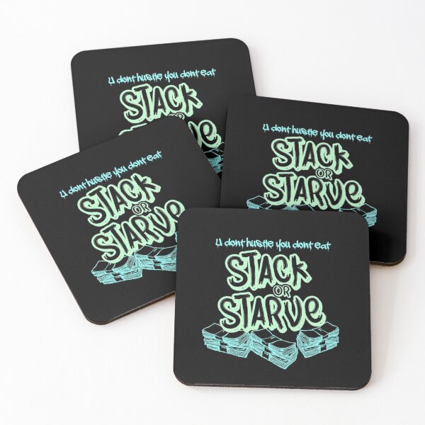 Item preview, Stack or Starve  designed and sold by KushMink.