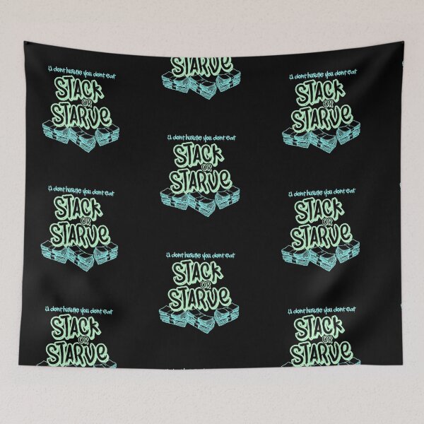Item preview, Stack or Starve  designed and sold by KushMink.