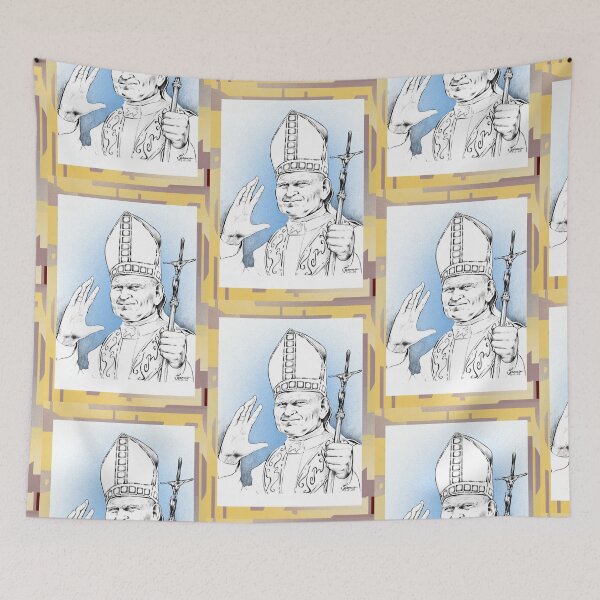 Item preview, Pope John Paul designed and sold by LopesArtDesigns.