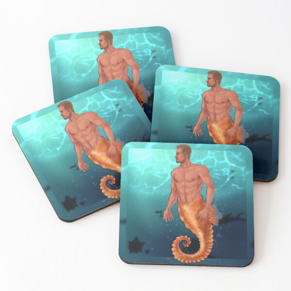 Item preview, Seahorse mermaid (Bruce) designed and sold by FryingPanties.