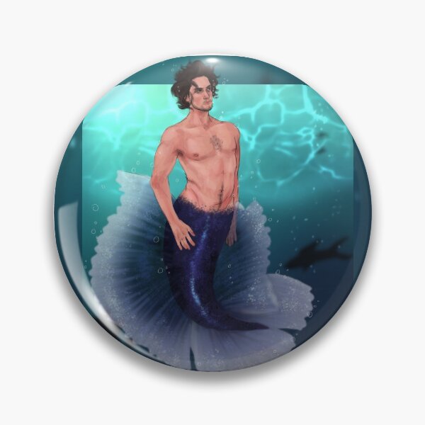 Item preview, Betta mermaid (James) designed and sold by FryingPanties.