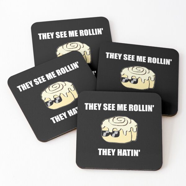 Item preview, Cool Cinnamon Roll, They see me rollin' designed and sold by NUBAT-Designs.