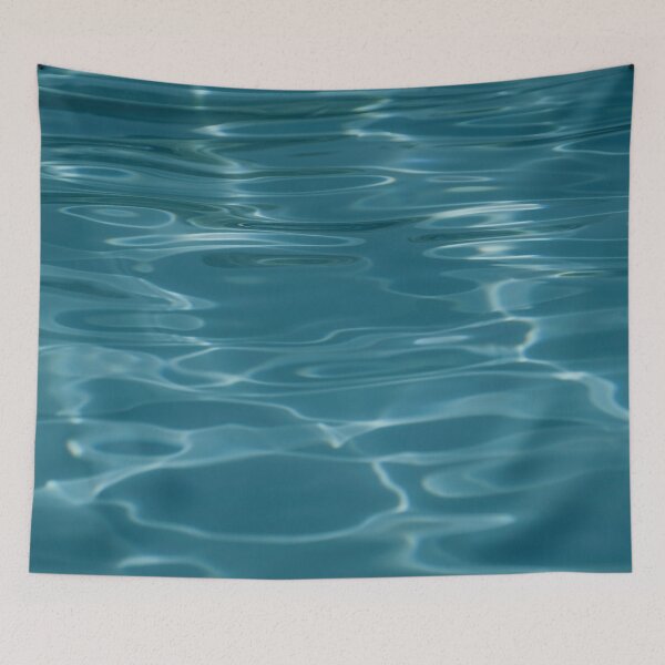 Item preview, Piscina de agua turquesa de verano designed and sold by anafrancisconi.