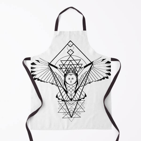 Item preview, Geometric Owl with Sacred Geometry designed and sold by Devin-FK.