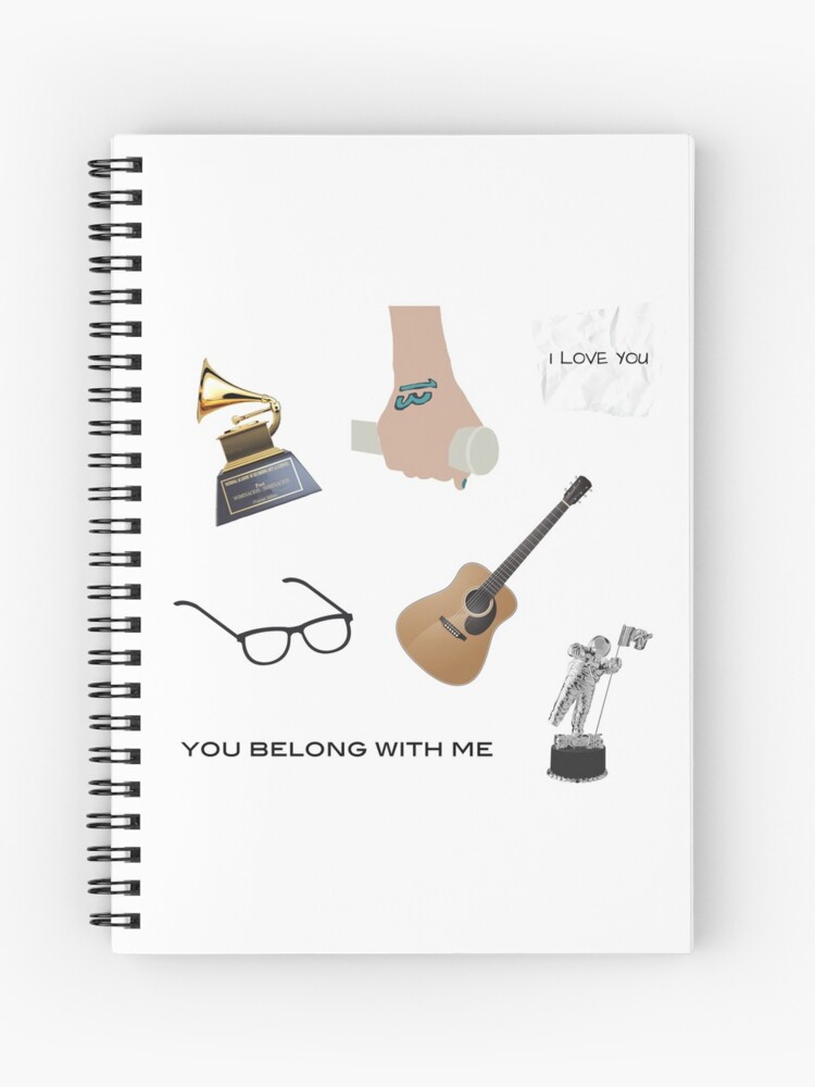 Fearless Sticker Pack - Taylor Swift Spiral Notebook for Sale by  bombalurina