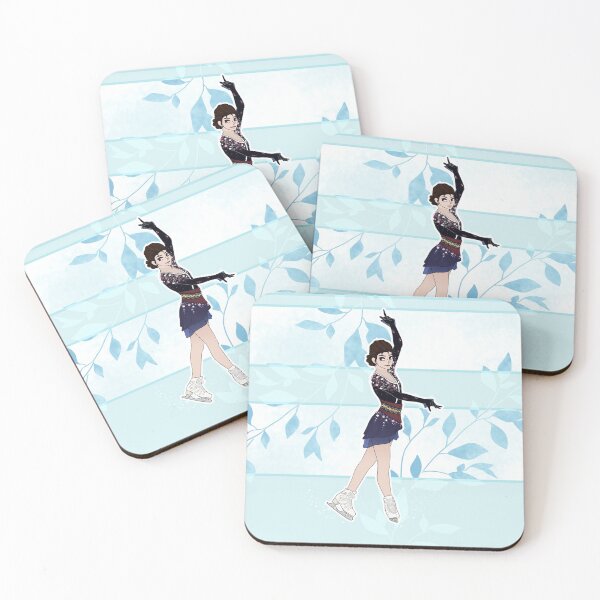 Item preview, Evgenia Medvedeva figure skater sticker designed and sold by Pbanjelly.