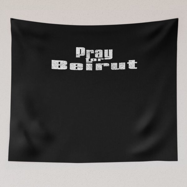 Artikelvorschau, Pray for Beirut entworfen und verkauft von vibeno1.
