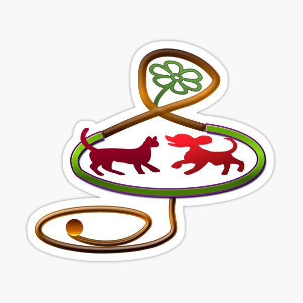 Artikel-Vorschau von  HUND UND KATZE BESTE FREUNDE IM MUSIKALISCHEN VIOLINSCHLÜSSEL VEREINT , designt und verkauft von Frantz CIALEC.
