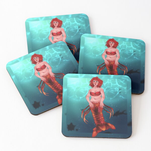 Item preview, Lobster mermaid (Boyle) designed and sold by FryingPanties.