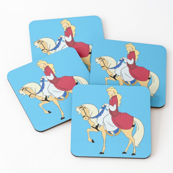 Item preview, Princess Odette Riding Horse Blue designed and sold by aclaggett.