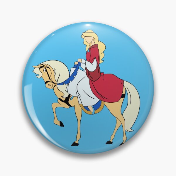 Item preview, Princess Odette Riding Horse Blue designed and sold by aclaggett.