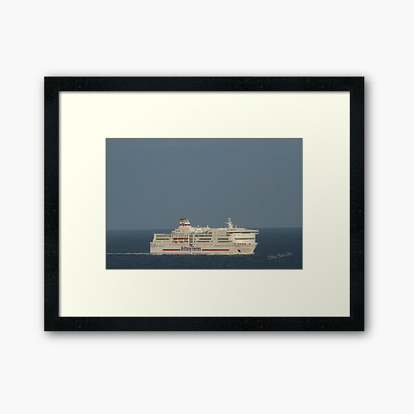 Brittany Ferries Pont Aven Framed Art Print