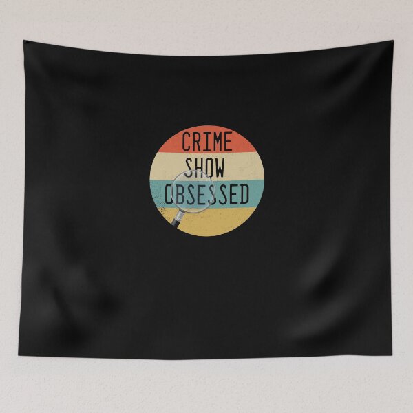Item preview,  Crime Show Obsessed Retro Style Magnifying Glass Graphic designed and sold by DSweethearts.