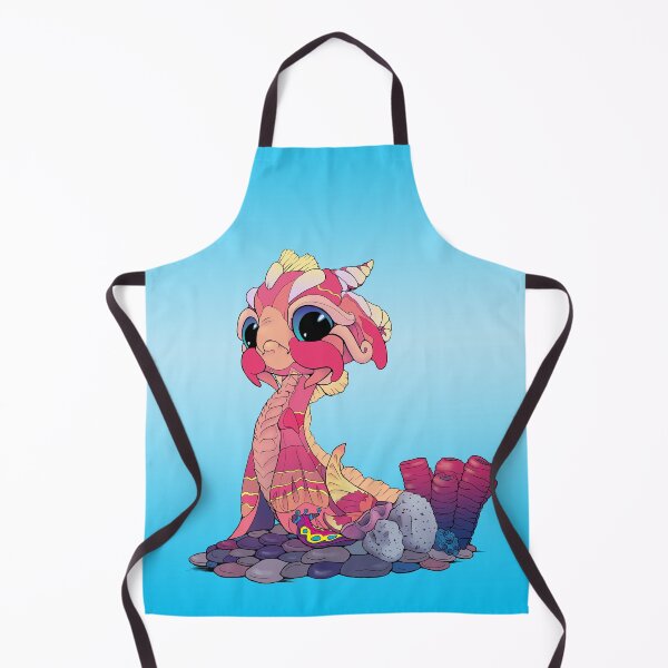 Item preview, Peachy Baby Sea Serpent designed and sold by bittybiteyones.