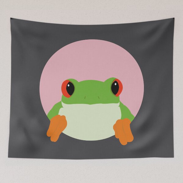 Item preview, Smiling Tree Frog designed and sold by lindsaymd.