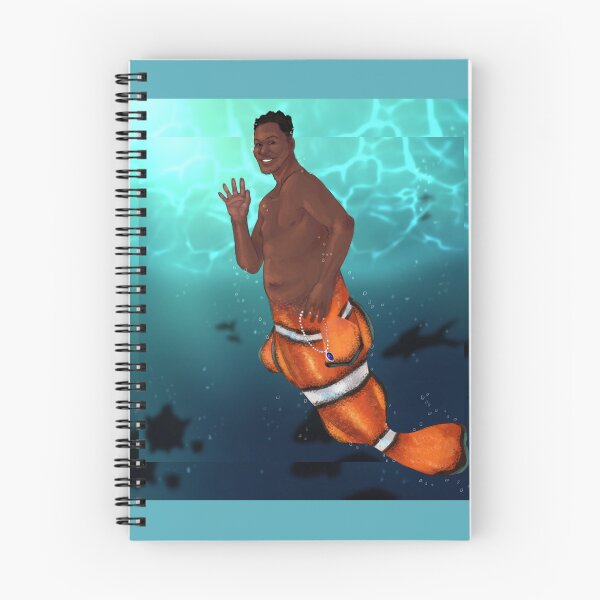 Item preview, Clown Fish Mermaid (Duncan) designed and sold by FryingPanties.