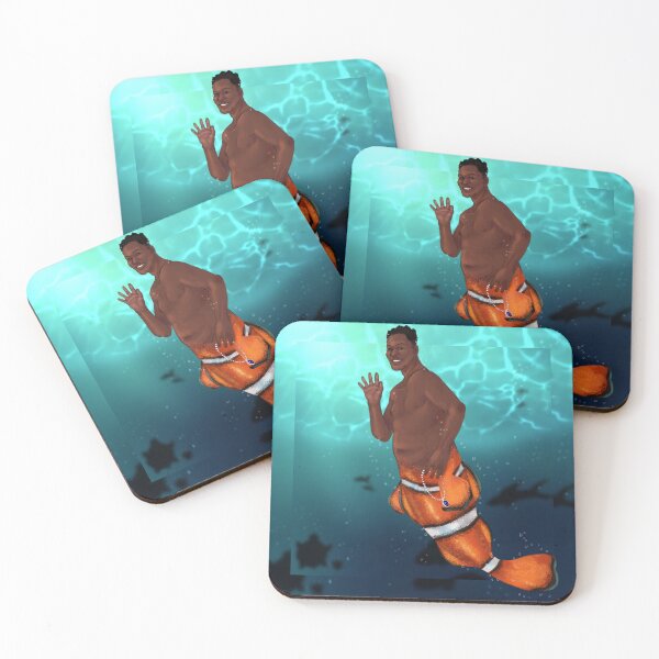 Item preview, Clown Fish Mermaid (Duncan) designed and sold by FryingPanties.