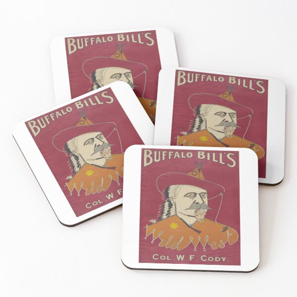 Item preview, Buffalo Bill Cody's Wild West Show Antique Art Advertisement  designed and sold by nerdchild.