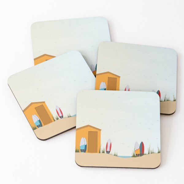 Item preview, Beach Hut And Surfboards designed and sold by XavierWendling.