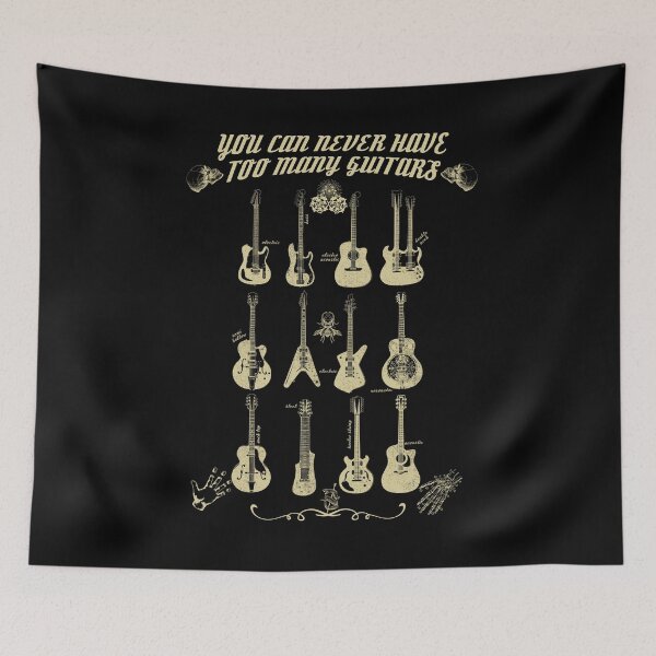 Item preview, Guitar Player You can never have too many Guitars Guitarist  designed and sold by jorgeurbina.