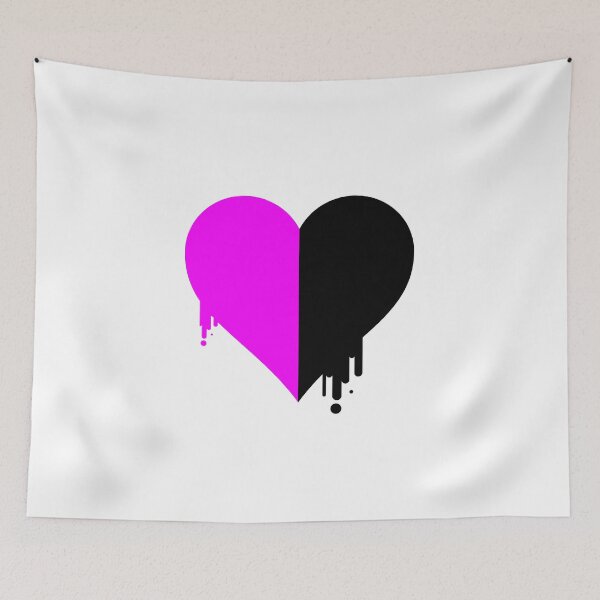 Item preview, Purple Dripping Heart designed and sold by naomi-jgs.