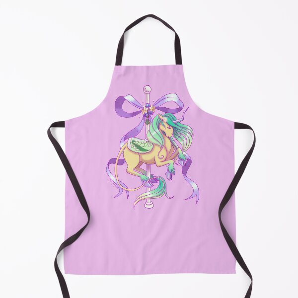 Item preview, Spring Unicorn Carousel designed and sold by Burning Bee Illustration.