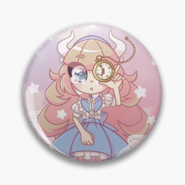 Item preview, Alice Magical Clock - Cute Pin Button designed and sold by Marty-LittleMew.