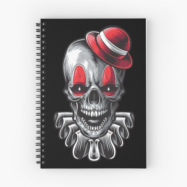 Item preview, Killer Clown Skull designed and sold by eDigi-Arts.