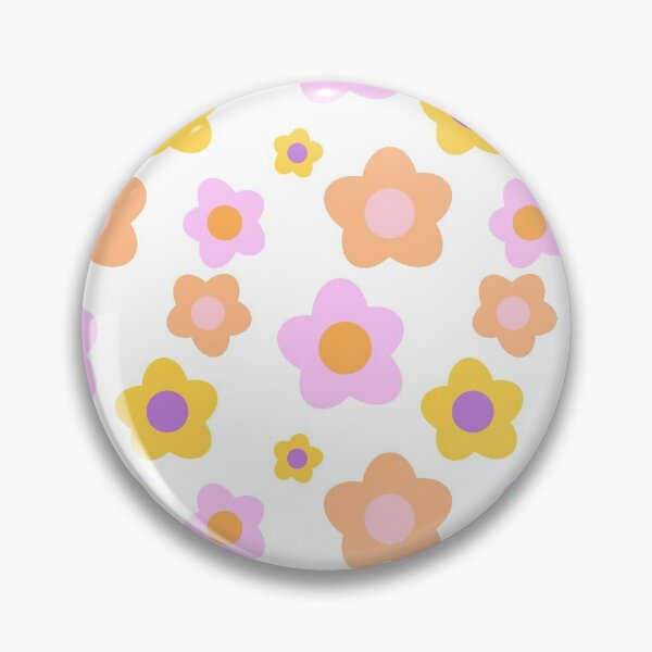 Artikelvorschau, Pastell Retro Cartoon Blumen entworfen und verkauft von krisola.