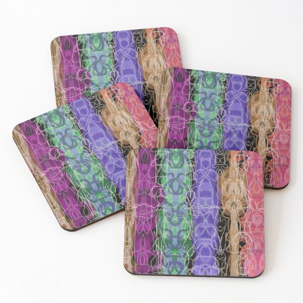 Item preview, Colorful lines design with graphic and hormone  designed and sold by jotcar.