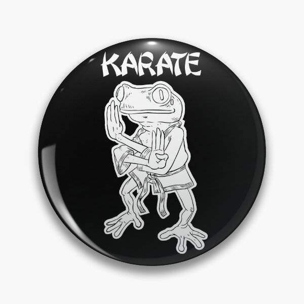 Artikelvorschau, Karatefrosch entworfen und verkauft von GustoPrints.