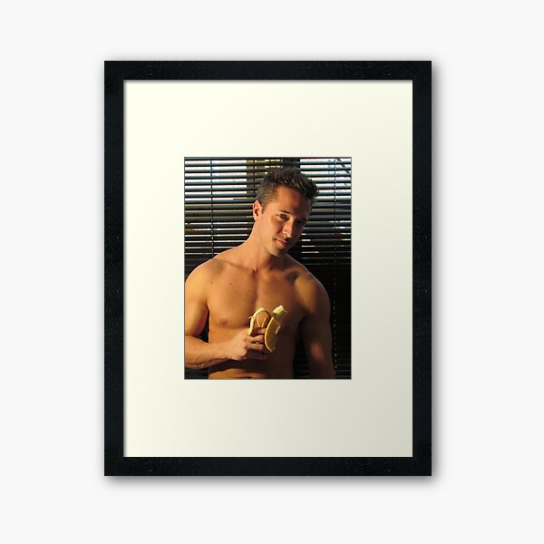 Healthy boy Framed Art Print