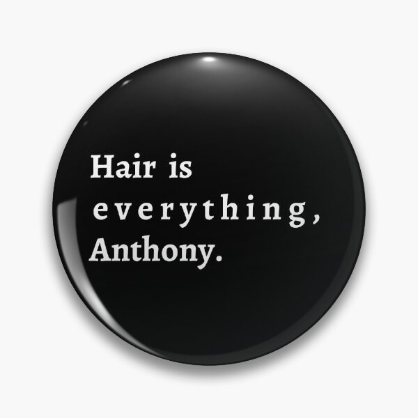 Item preview, Fleabag Hair is Everything Speech black ver designed and sold by bubblytank.