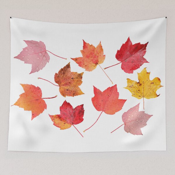 Item preview, Fall Leaves and Raindrops designed and sold by Autumn Seas Photography.