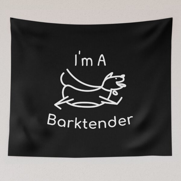 Item preview, I'm A Barktender - Funny Dog Bartender designed and sold by BorvickTees.