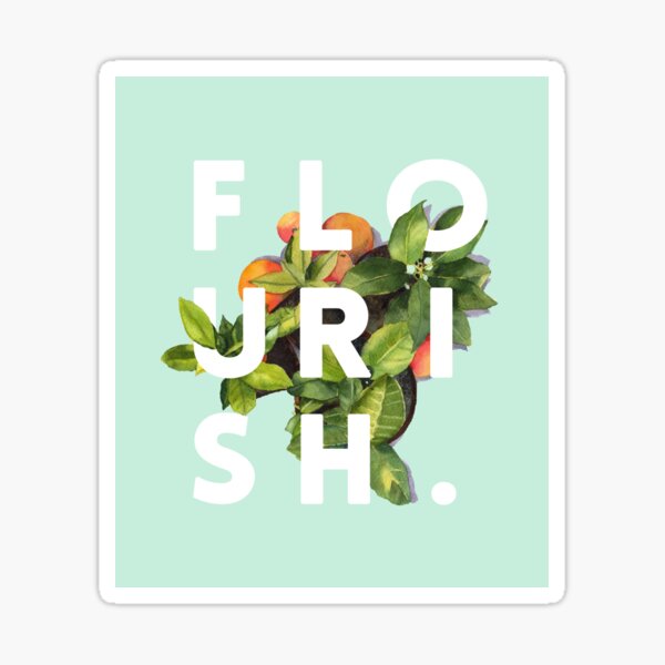 Item preview, Flourish #redbubble #home #designer #tech #lifestyle #fashion #style designed and sold by 83oranges.