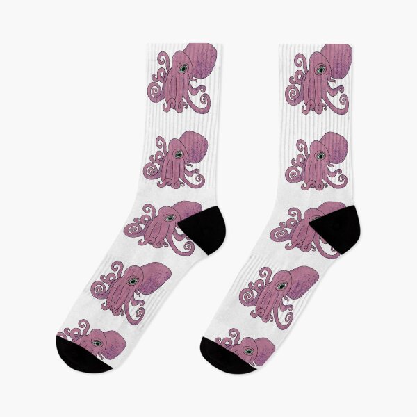 Item preview, Pink and Purple Octopus tiled designed and sold by artsyANTcreatns.