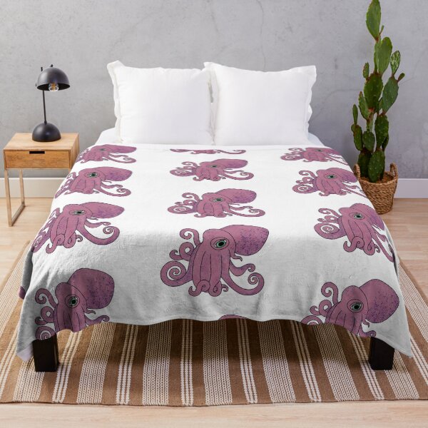 Item preview, Pulpo rosa y morado alicatado designed and sold by artsyANTcreatns.