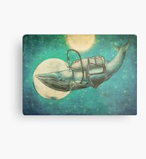 Lienzo metálico El viaje (opción de color)