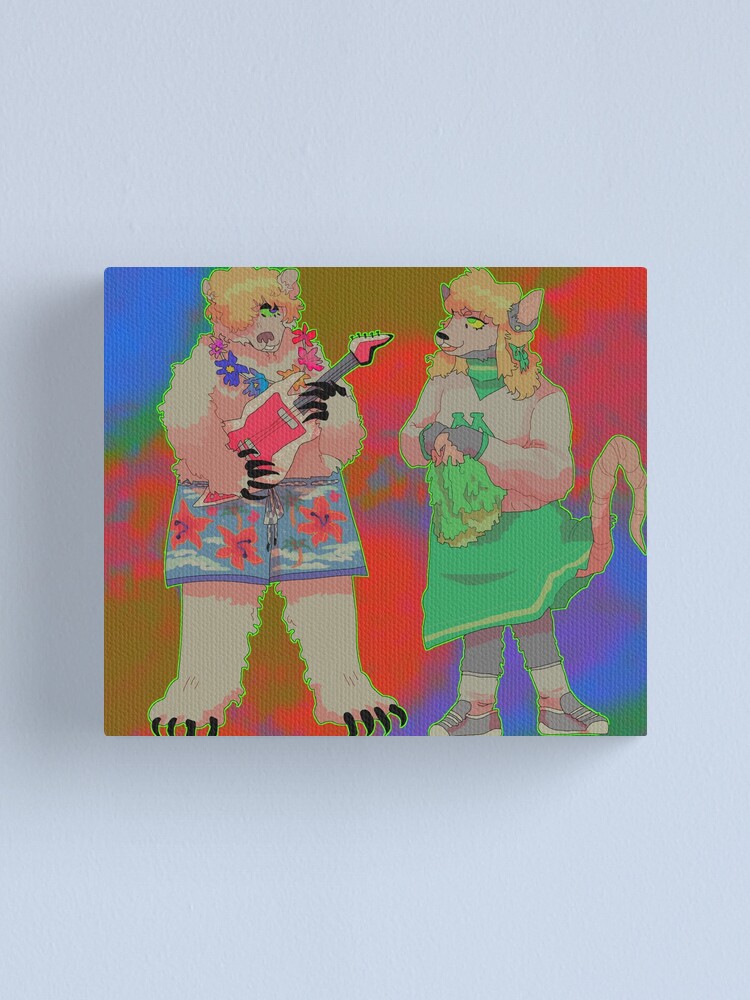 withered foxy Canvas Print for Sale by dogbiird