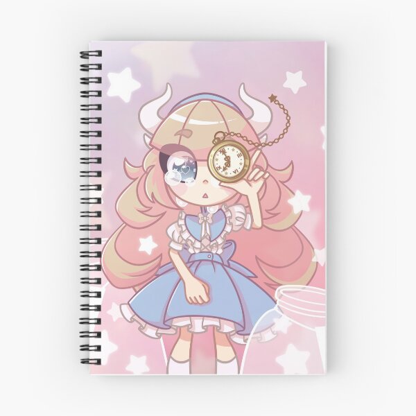 Item preview, Alice Magical Clock - Cute Notebook designed and sold by Marty-LittleMew.