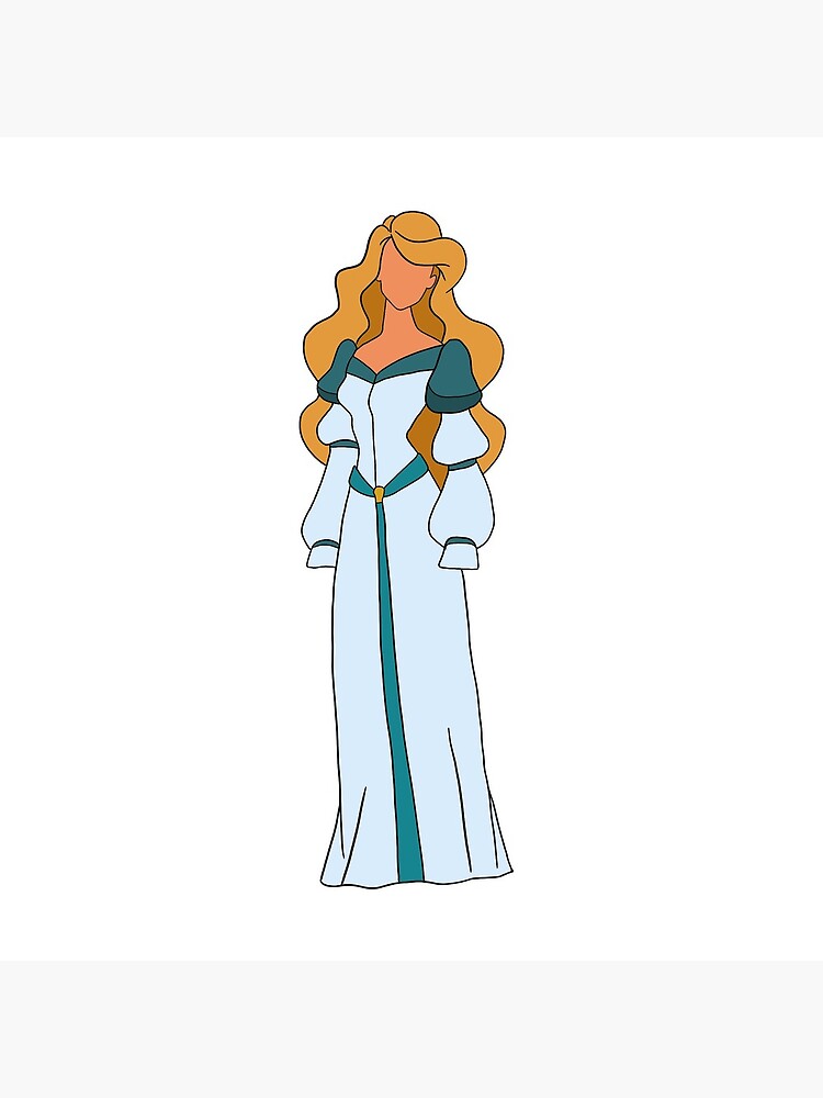 Swan Princess Young Princess Odette Pixel Fleece Blanket – Pixsona