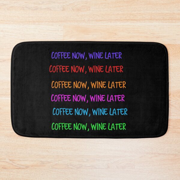 Item preview, Wine later coffee now sticker pack designed and sold by firegalaxy.