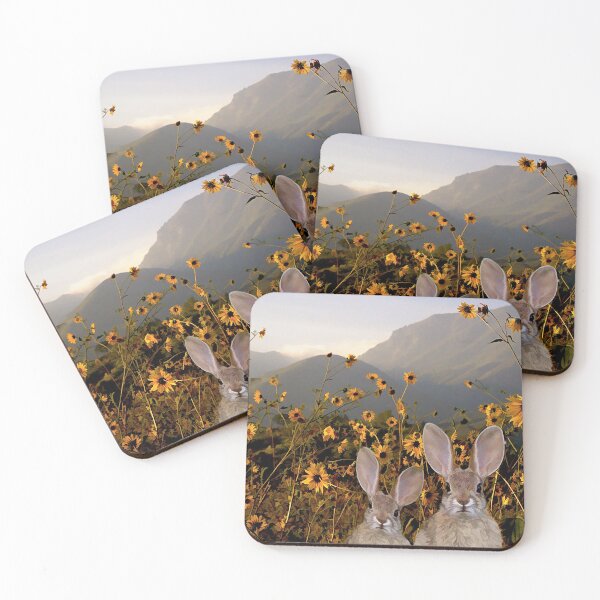 Item preview, Bunny Portrait in the Sunflower Fields designed and sold by CarolM.