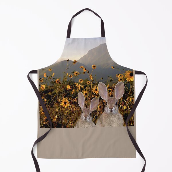 Item preview, Bunny Portrait in the Sunflower Fields designed and sold by CarolM.