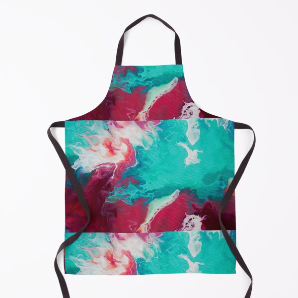 Item preview, Pink and Teal Dutch Pour designed and sold by crystalorrainee.