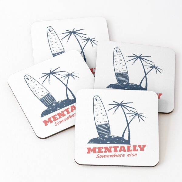 Item preview, MENTALLY SOMEWHERE ELSE...perfect for summertime, beach, ocean lovers. designed and sold by T-mess.