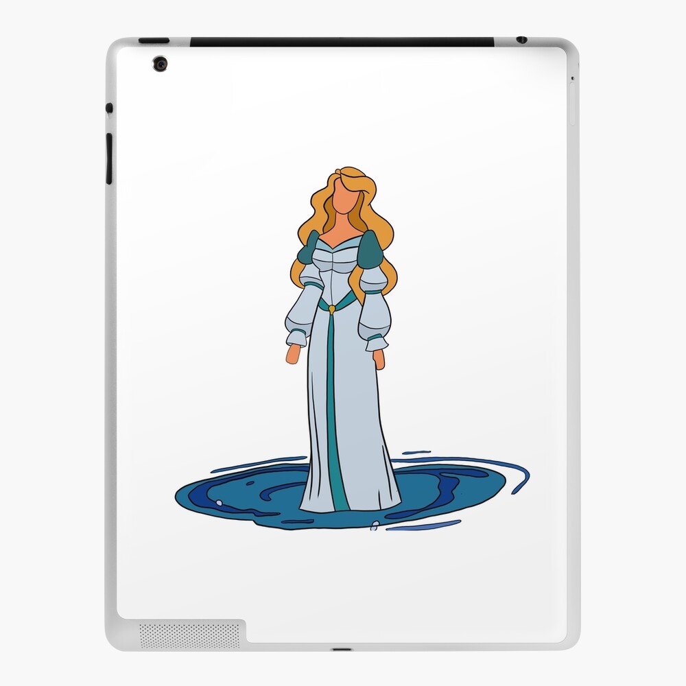 Swan Princess Young Princess Odette Pixel Fleece Blanket – Pixsona